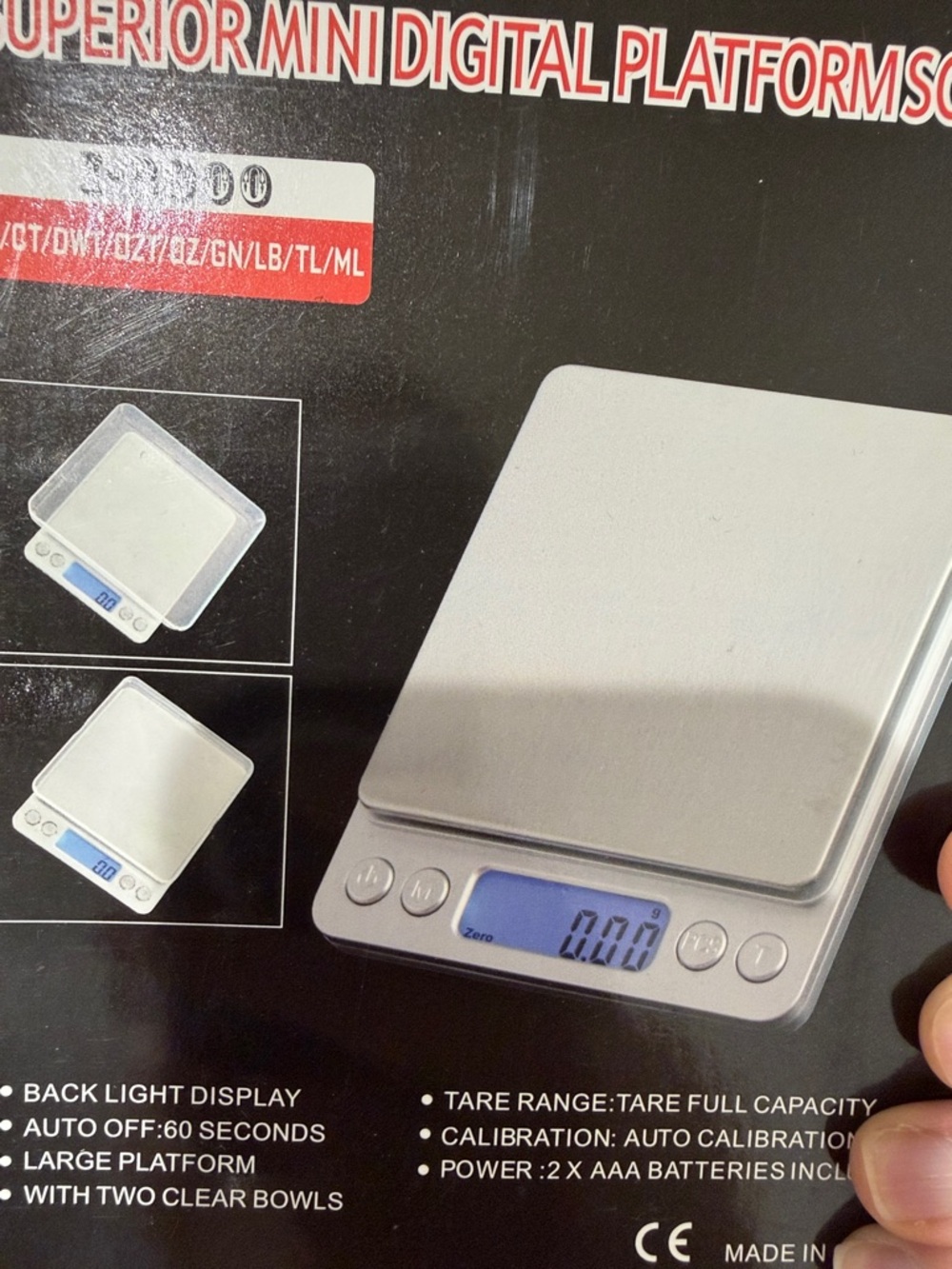 Digital Stainless Steel Mini Scale - Picture 11 of 11